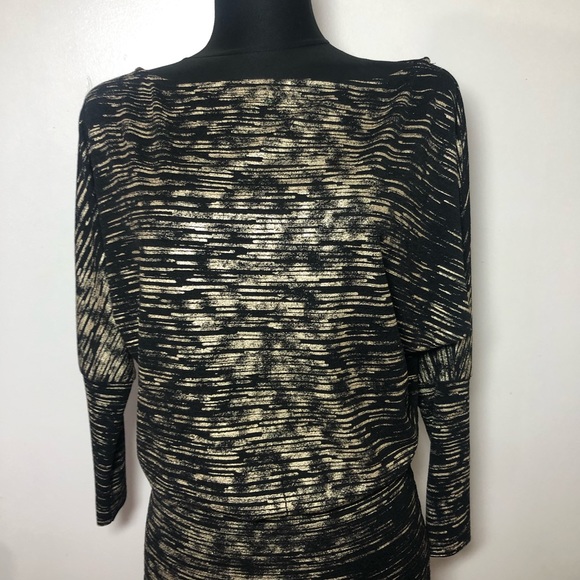 Veronica M Boat Neck Dress Size XS Gold - Picture 6 of 10